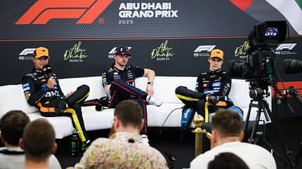 Verstappen, Norris & Piastri - Formel 1 - GP Abu Dhabi 2025
