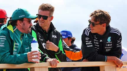 Alonso, Hülkenberg & Russell - GP Niederlande 2025 Alonso, Hülkenberg & Russell - GP Niederlande 2025