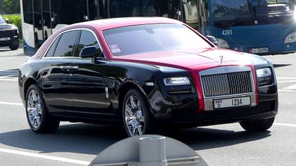 Rolls Royce Ghost - Carspotting - Formel 1 - GP Abu Dhabi 2025 Rolls Royce Ghost - Carspotting - Formel 1 - GP Abu Dhabi 2025