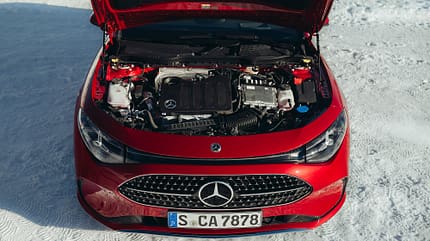 Mercedes CLA 220 4Matic, Hybrid, Fahrbericht, ams0126 Mercedes CLA 220 4Matic, Hybrid