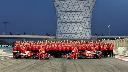 Ferrari - Teamfoto - GP Abu Dhabi 2025 Ferrari - Teamfoto - GP Abu Dhabi 2025