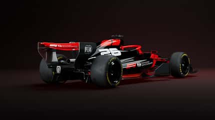 Rendering - Reglement 2026 - Formel 1 Rendering - Reglement 2026 - Formel 1