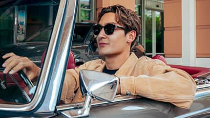 George Russell - Mercedes 280 SL - Monaco - 2024