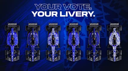 Williams - Fan-Voting - Design für Testfahrten 2026