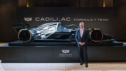 Cadillac - F1-Auto 2026 - Test-Lackierung