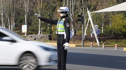 Polizei Roboter China 