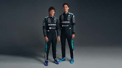 George Russell & Kimi Antonelli -Porträt - 2026