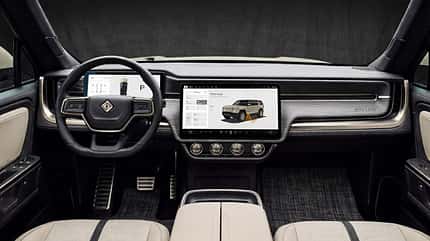 Rivian patentiert echte Knöpfe fürs Cockpit