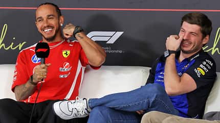 Max Verstappen - Lewis Hamilton - Bahrain - F1-Test 2026 Max Verstappen - Lewis Hamilton - Bahrain - F1-Test 2026