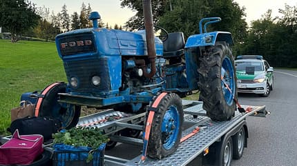 Traktor-Einfuhr Zoll