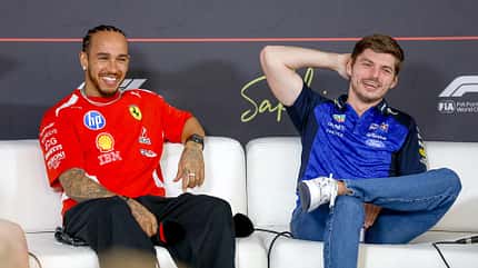 Max Verstappen & Lewis Hamilton  - F1-Test - Bahrain 2026