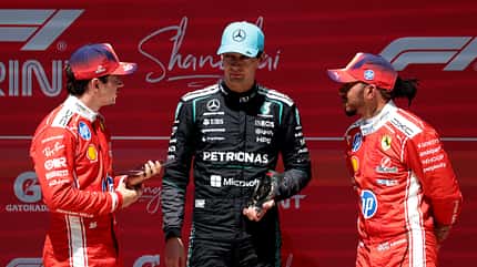 George Russell, Lewis Hamilton & Charles Leclerc - Formel 1 - GP China 2026