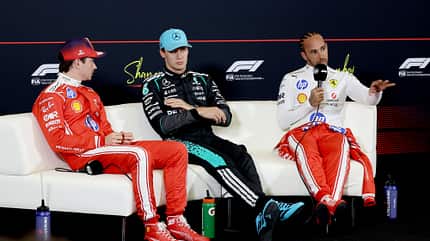 George Russell, Lewis Hamilton & Charles Leclerc - Formel 1 - GP China 2026
