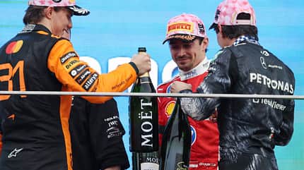 Kimi Antonelli, Charles Leclerc & Oscar Piastri - Podium - GP Japan 2026