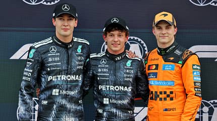 Kimi Antonelli, George Russell & Oscar Piastri - GP Japan 2026