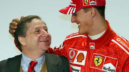 Jean Todt & Michael Schumacher - Ferrari - Formel 1