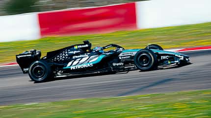 George Russell - Mercedes - Pirelli - Reifentest - Nürburgring - 2026
