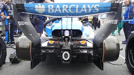 Williams - Auspuff - Formel-1-Technik - GP Miami 2026 Williams - Auspuff - Formel-1-Technik - GP Miami 2026