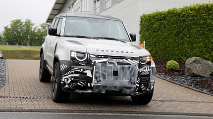 Land Rover Defender Facelift Erlkönig