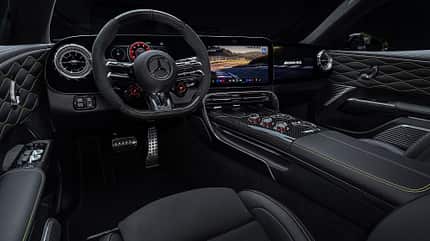 Mercedes-AMG GT 4-Türer EQ Elektro Neuvorstellung Sitzprobe