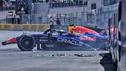 Isack Hadjar - Red Bull - Crash  GP Monaco 2026