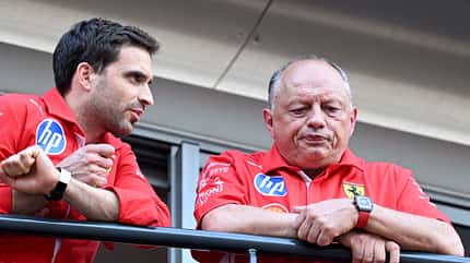 Formel 1 - GP Monaco 2026 - Ferrari - Frederic Vasseur - Jérôme d'Ambrosio