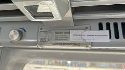 Bahn Bahnfahrt Brenner Italien EC Pfingstferien Zug Zugreservierung
