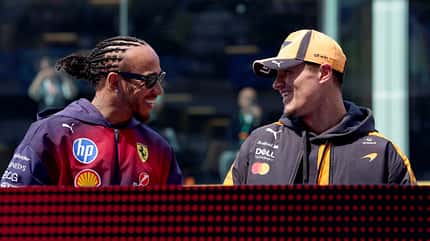 Lando Norris & Lewis Hamilton - Formel 1 - GP China 2026 Lando Norris & Lewis Hamilton - Formel 1 - GP China 2026
