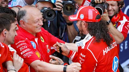 Lewis Hamilton & Frederic Vasseur - GP Barcelona 2026