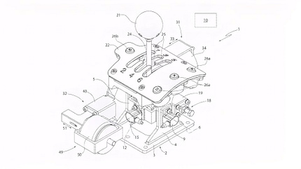 06/2026 Ferrari Patentzeichnung offene Schaltkulisse 06/2026 Ferrari Patentzeichnung offene Schaltkulisse