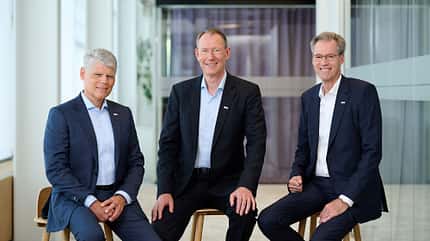 Markus Forschner (links), Dr. Christian Fischer (Mitte), Dr. Markus Heyn