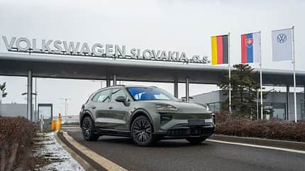 Porsche Cayenne Produktion Bratislava