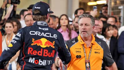 Max Verstappen - Zak Brown - McLaren - Formel 1
