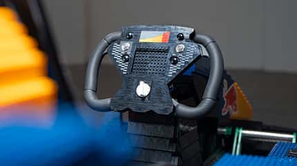 Red Bull - Lego-Auto - Fahrerparade - GP England - Formel 1 - 2026 Red Bull - Lego-Auto - Fahrerparade - GP England - Formel 1 - 2026