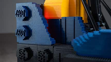 Red Bull - Lego-Auto - Fahrerparade - GP England - Formel 1 - 2026 Red Bull - Lego-Auto - Fahrerparade - GP England - Formel 1 - 2026