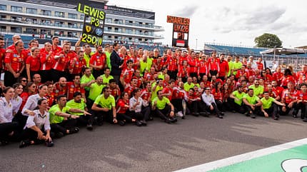 Lewis Hamilton & Charles Leclerc - Ferrari - GP England 2026