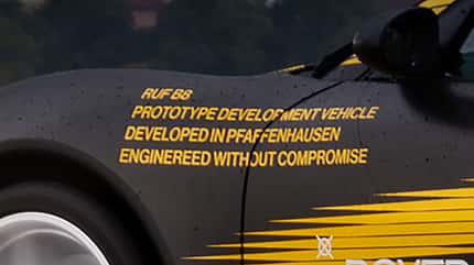 Ruf B8 Boxermotor im CTR3