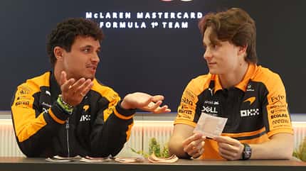 Lando Norris - Oscar Piastri - McLaren - GP Belgien 2026 Lando Norris - Oscar Piastri - McLaren - GP Belgien 2026