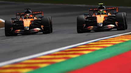 Lando Norris - Oscar Piastri - McLaren - GP Belgien 2026 Lando Norris - Oscar Piastri - McLaren - GP Belgien 2026