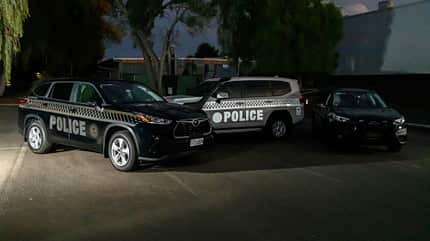 Shadow Police Car