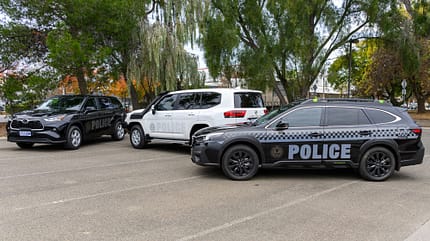 Shadow Police Car