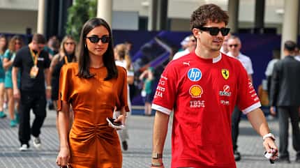 Formel 1 - Charles Leclerc - Alexandra Leclerc - Abu Dhabi GP 2025 Formel 1 - Charles Leclerc - Alexandra Leclerc - Abu Dhabi GP 2025