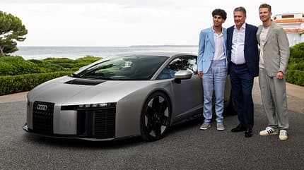 Audi Nuvolari - Gabriel Bortoleto, Nico Hülkenberg & Gernot Döllner - GP Monaco - 2026 Audi Nuvolari - Gabriel Bortoleto, Nico Hülkenberg & Gernot Döllner - GP Monaco - 2026