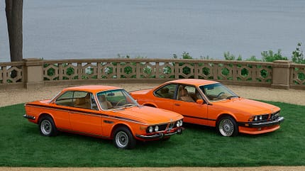 BMW, Monterey Car Week 2026, BMW 3.0 CSi (Baureihe E9), BMW M6 (Baureihe E24), Inka Orange von Kith