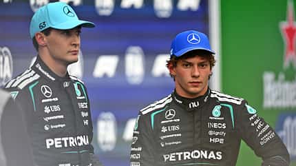 George Russell - Kimi Antonelli - Mercedes - GP Niederlande 2026 - Zandvoort - Formel 1 George Russell - Kimi Antonelli - Mercedes - GP Niederlande 2026 - Zandvoort - Formel 1