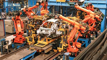 Ford Fiesta, Produktion, asv1111, Reportage Ford Fiesta, Produktion, Karosserie, Roboter