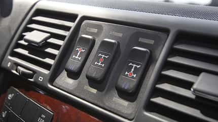 Mercedes G-Klasse, Ur-Werke, Bedienungselemente, Cockpit, ams1211 Mercedes G-Klasse, Bedienungselemente, Cockpit