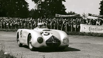 Paul Pietsch wird 100, Jahrhundert-Talent, ams1411, Paul Pietsch, Veritas RS, Nürburgring, 1952 Paul Pietsch, Veritas RS, Nürburgring, 1952