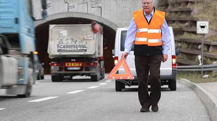 Warnweste, Unfall, Panne, Verkehrssicherheit