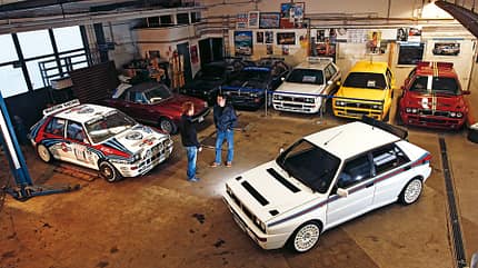 Lancia Delta HF integrale, Garage Lancia Delta HF integrale, Garage